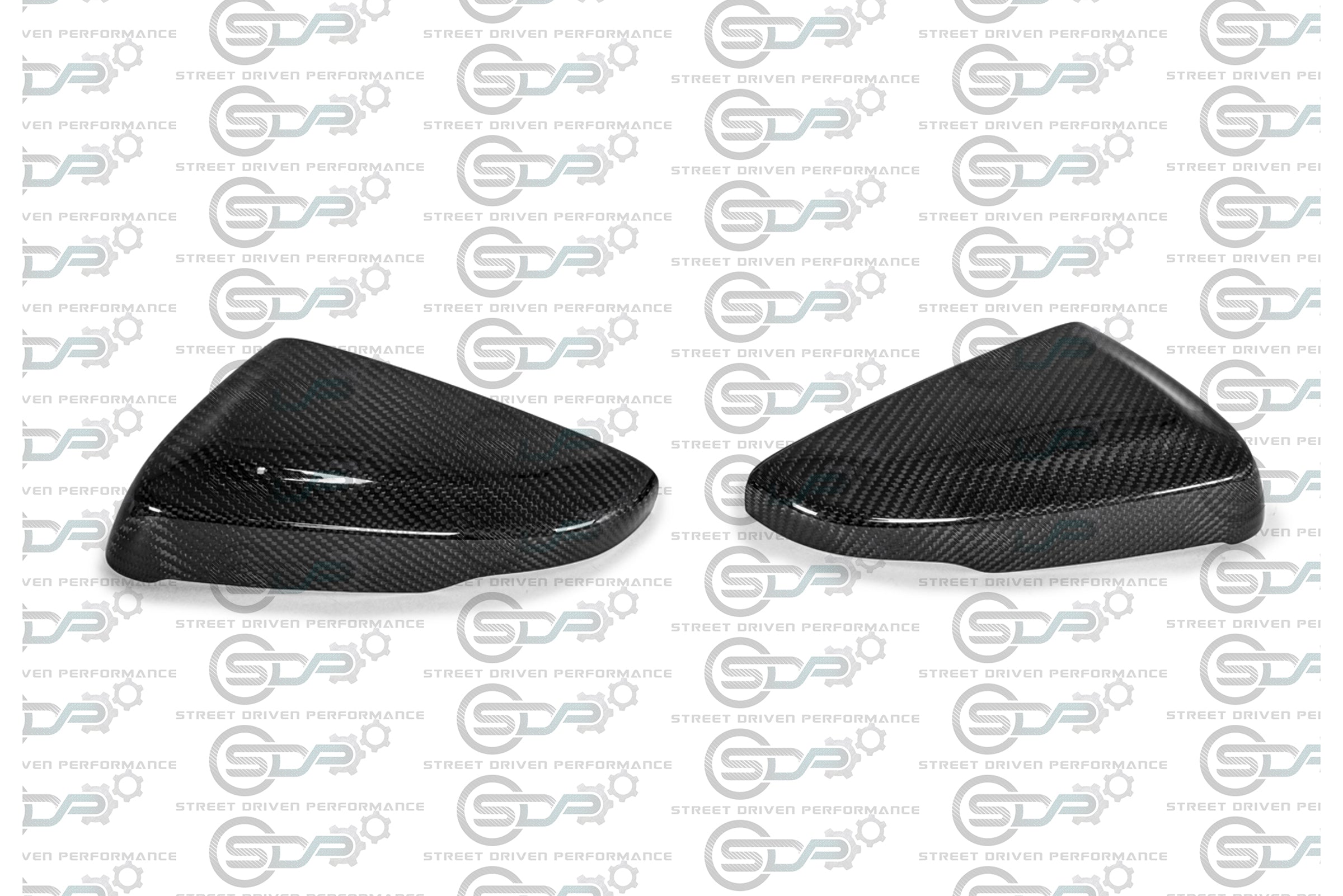 2016-2020 Cadillac CT6 & CT6-V | Carbon Fiber Mirror Cap Cover Replacement- All Models