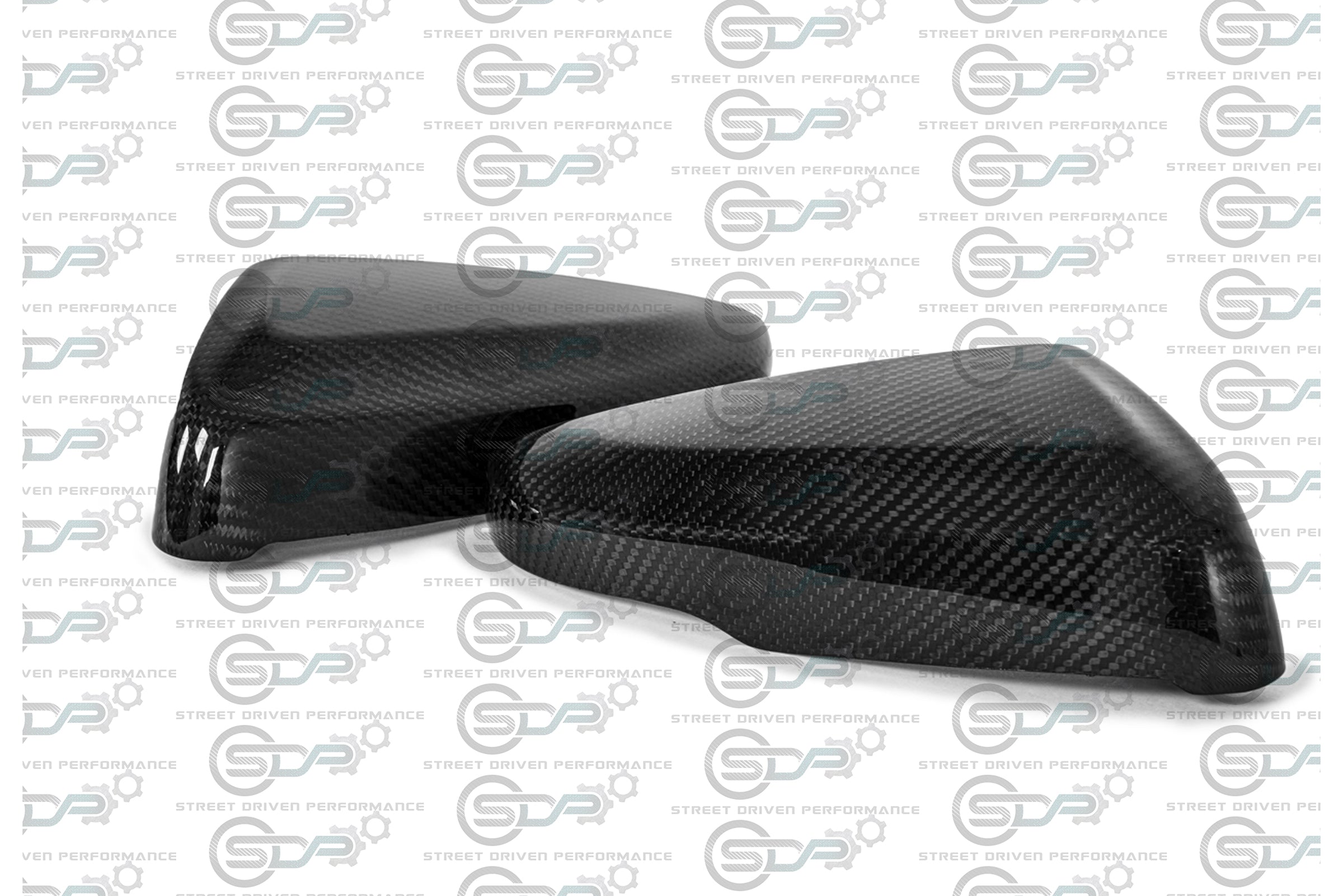 2016-2019 Cadillac ATS-V Coupe | Carbon Fiber Side Mirror Cap Replacement