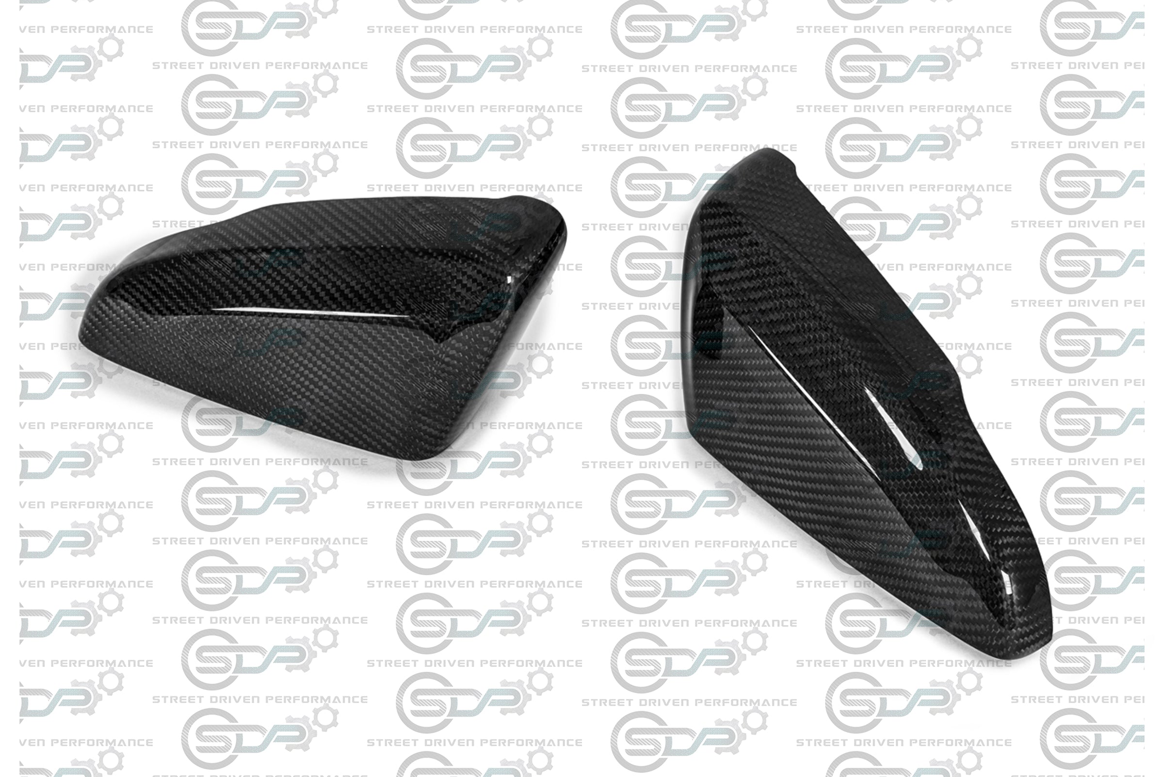 2016-2020 Cadillac CT6 & CT6-V | Carbon Fiber Mirror Cap Cover Replacement- All Models