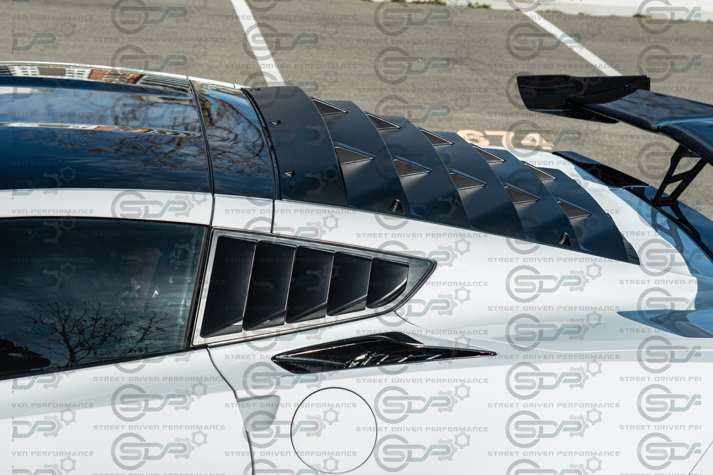 2014-2019 C7 Corvette - Side Window Louver / Cover