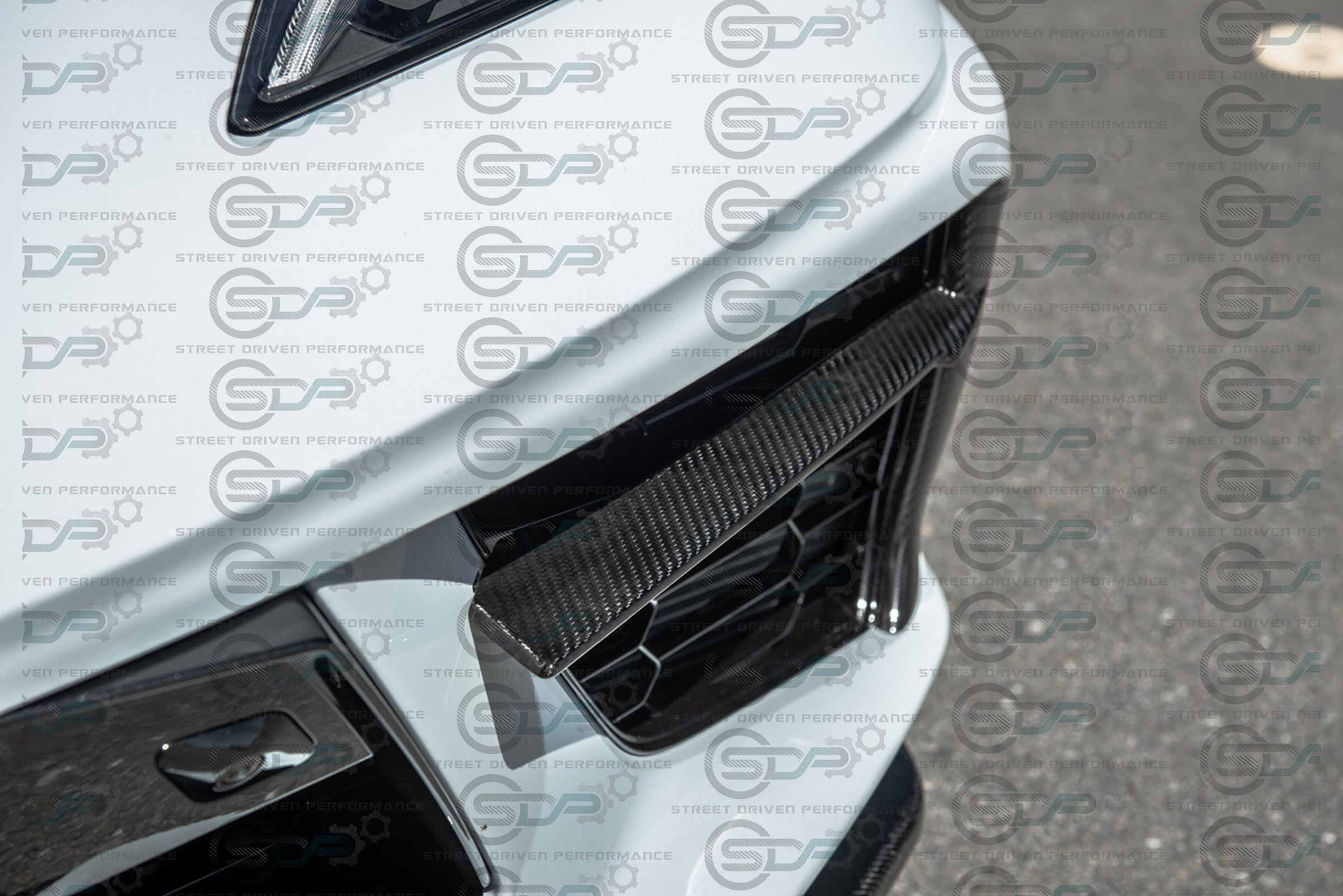 2020+ C8 Chevrolet Corvette | Carbon Fiber Front Grille Inserts (PAIR)