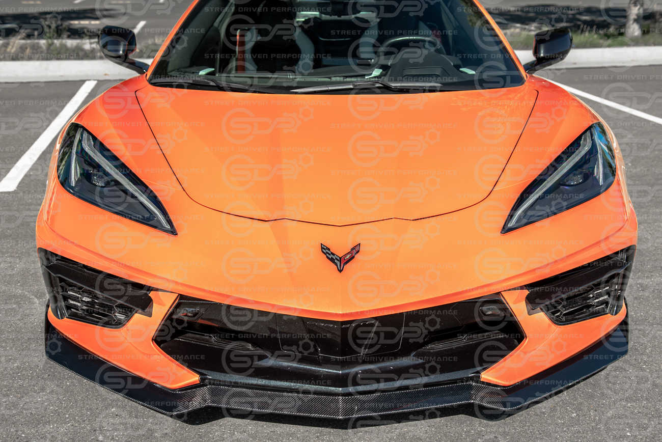 2020+ Chevrolet Corvette C8 Stingray & Z51 | "5VM Style" Splitter Lip Ground Effects