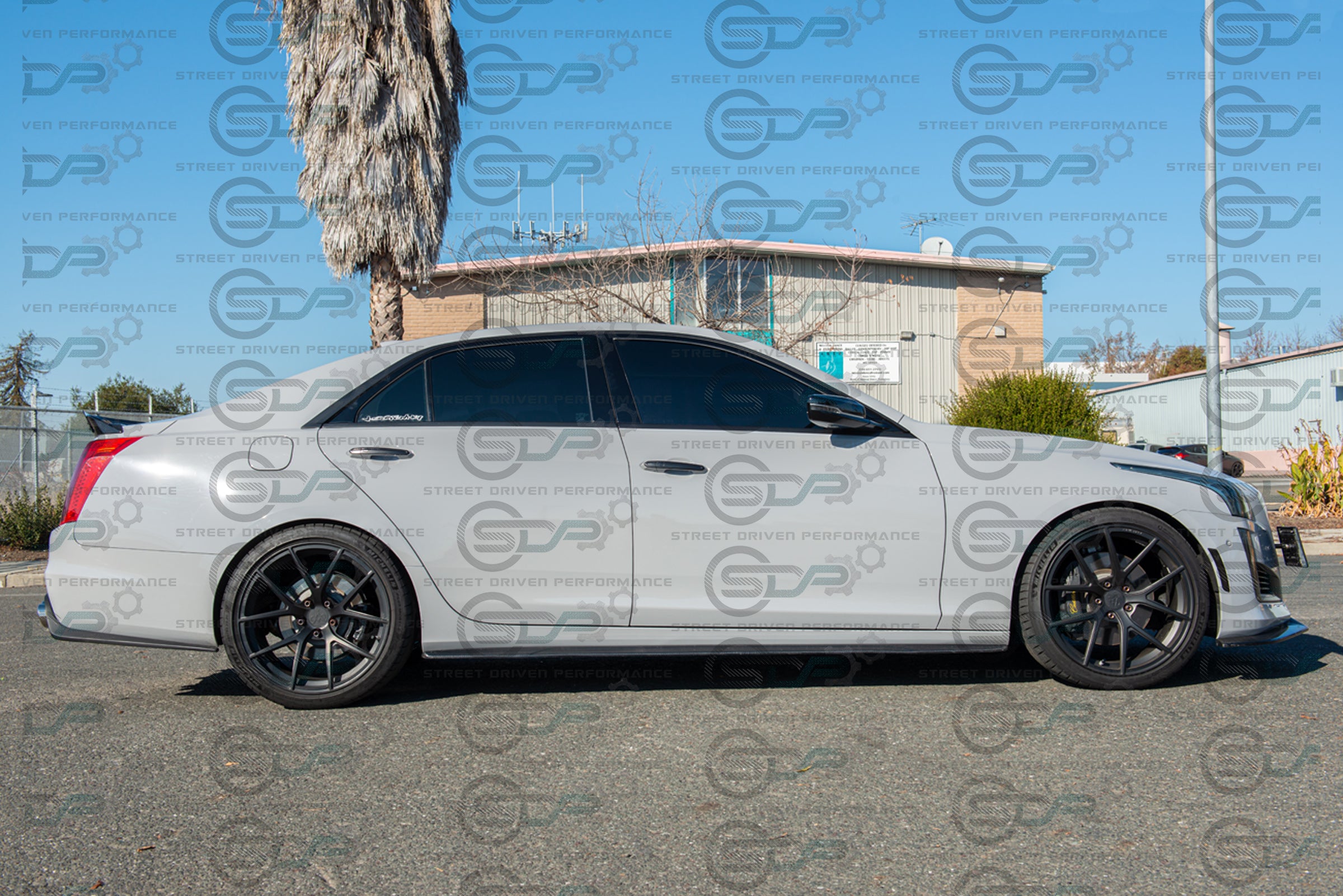 2014+ Cadillac CTS - Rear Trunk Lid Spoiler Wing with Wickerbill
