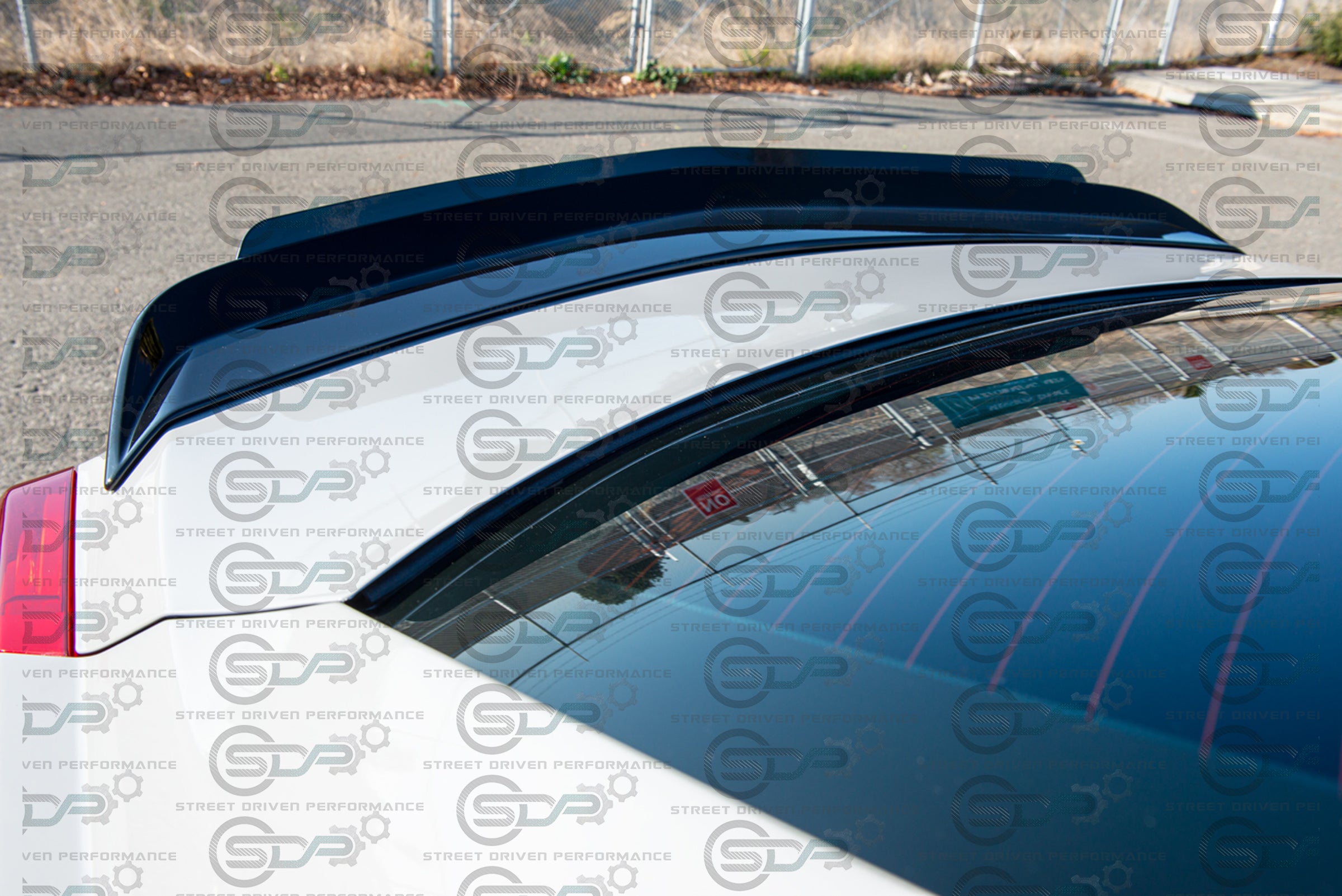 2014+ Cadillac CTS - Rear Trunk Lid Spoiler Wing with Wickerbill
