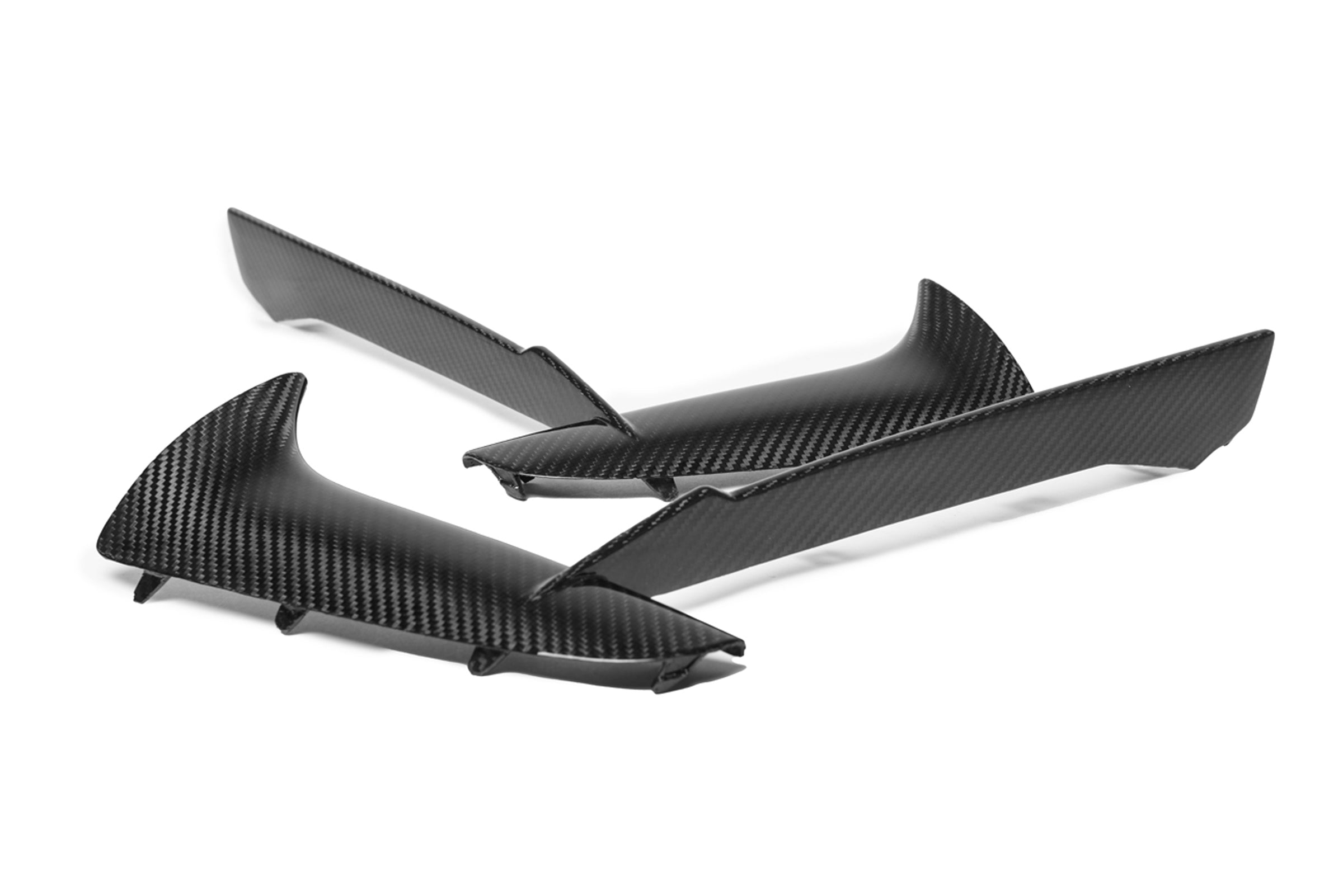 2020+ C8 Chevrolet Corvette | Carbon Fiber Front Grille Inserts (PAIR)