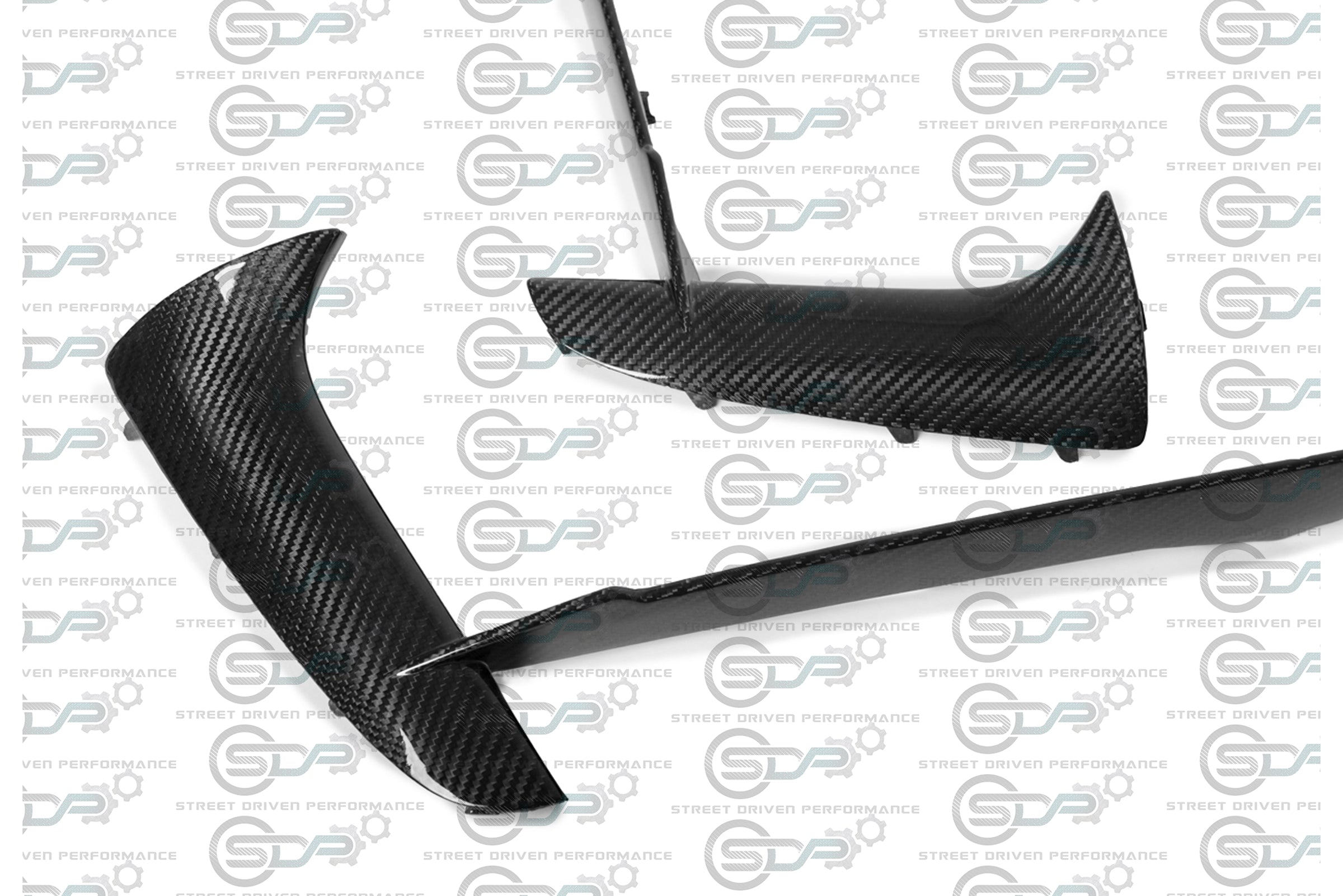 2020+ C8 Chevrolet Corvette | Carbon Fiber Front Grille Inserts (PAIR)