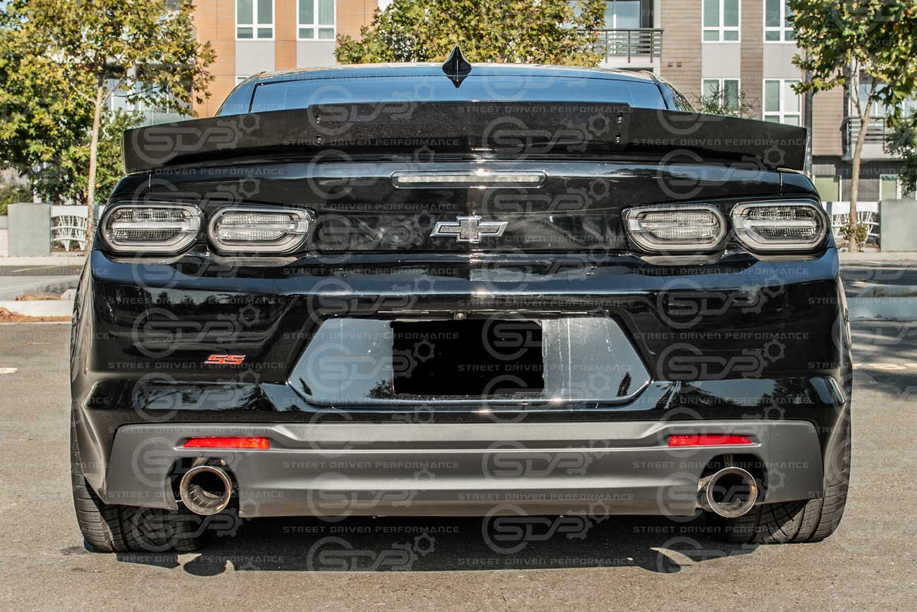 2016+ Camaro SDP Performance GLOSS Black Rear Trunk Wing Wickerbill Spoiler