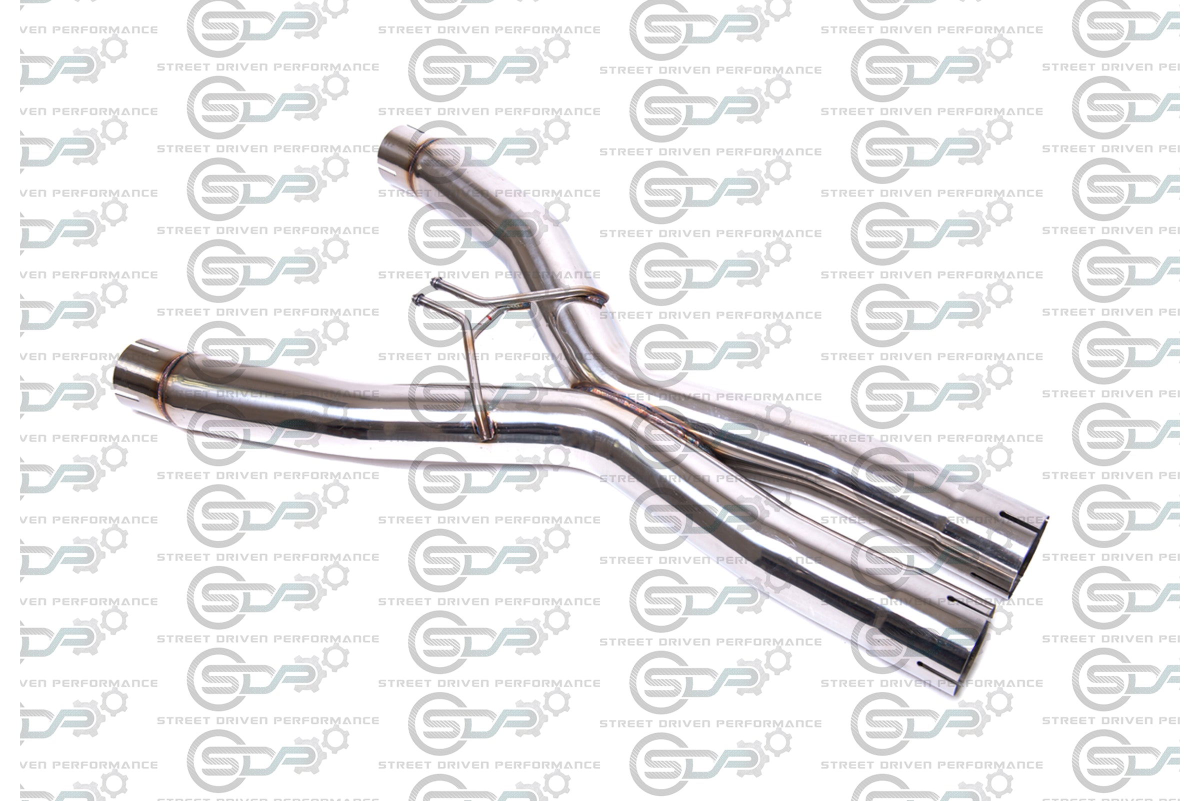 2014-2019 Chevrolet Corvette C7 - 3" Stainless Racing Double X-Pipe Exhaust