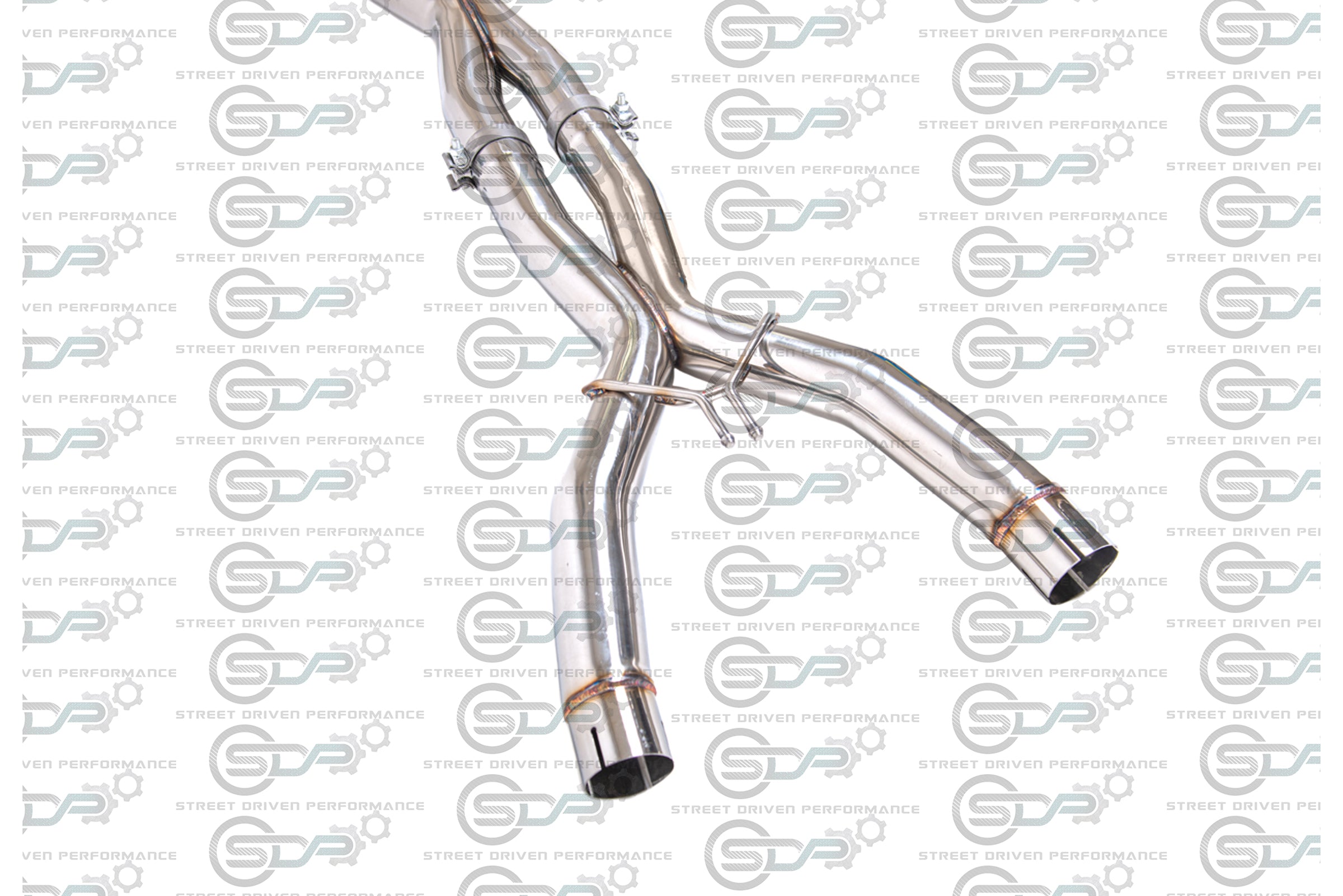 2014-2019 Chevrolet Corvette C7 - 3" Stainless Racing Double X-Pipe Exhaust