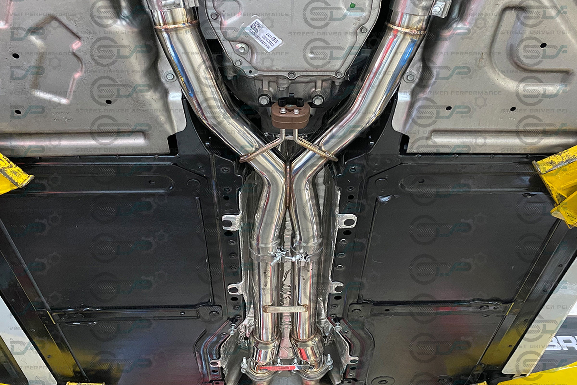 2014-2019 Chevrolet Corvette C7 - 3" Stainless Racing Double X-Pipe Exhaust