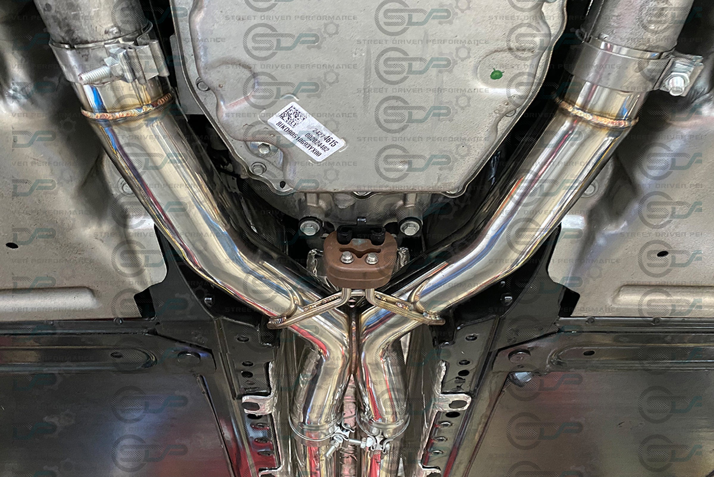 2014-2019 Chevrolet Corvette C7 - 3" Stainless Racing Double X-Pipe Exhaust