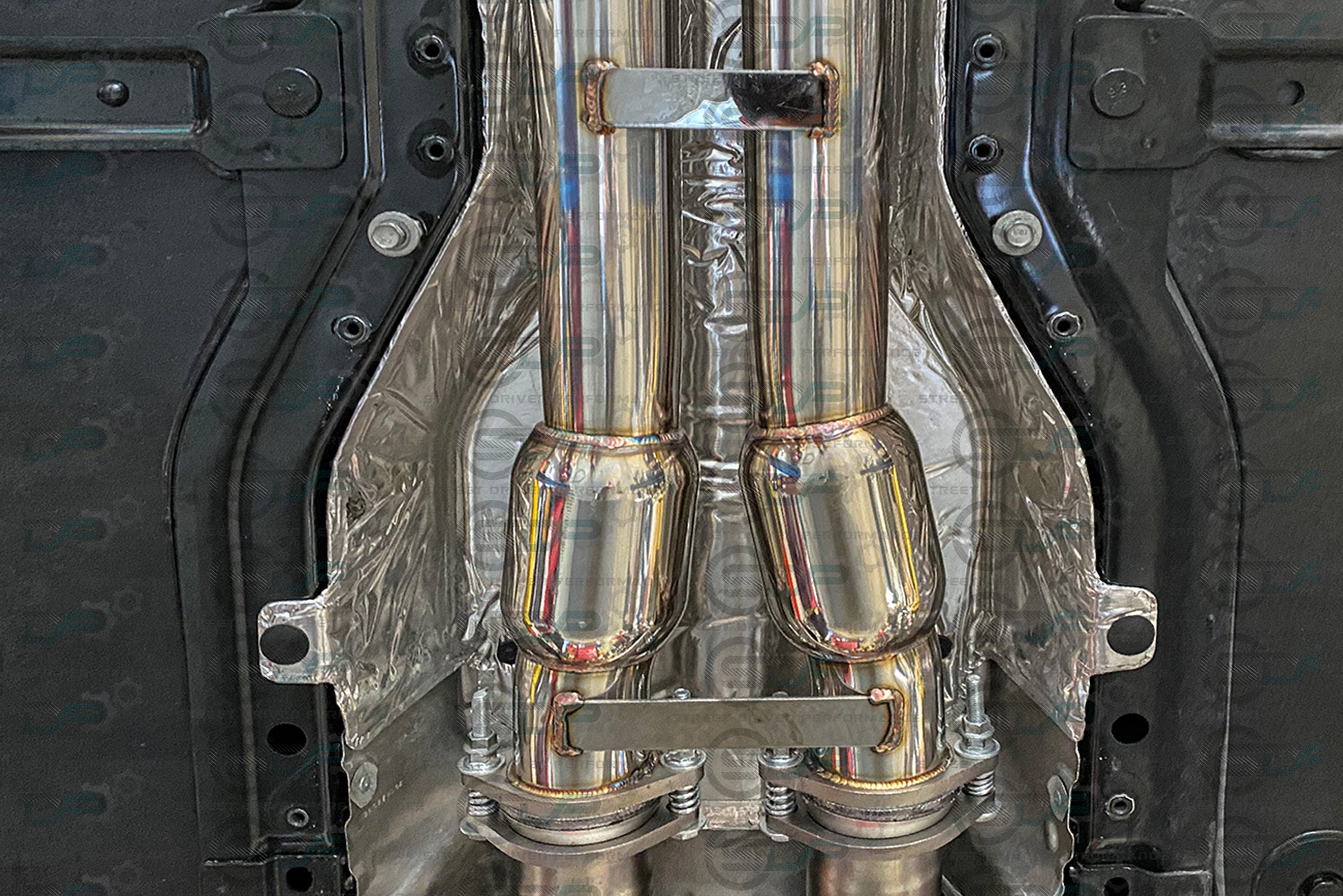 2014-2019 Chevrolet Corvette C7 - 3" Stainless Racing Double X-Pipe Exhaust