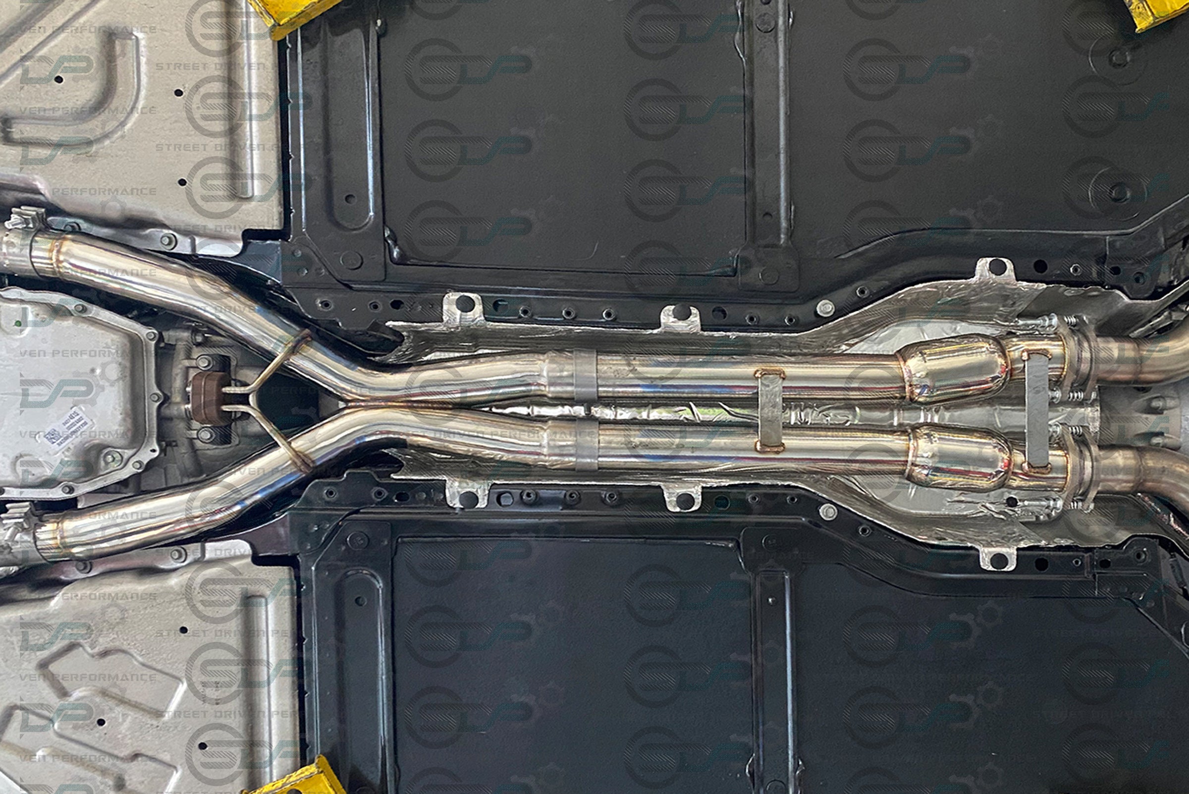 2014-2019 Chevrolet Corvette C7 - 3" Stainless Racing Double X-Pipe Exhaust