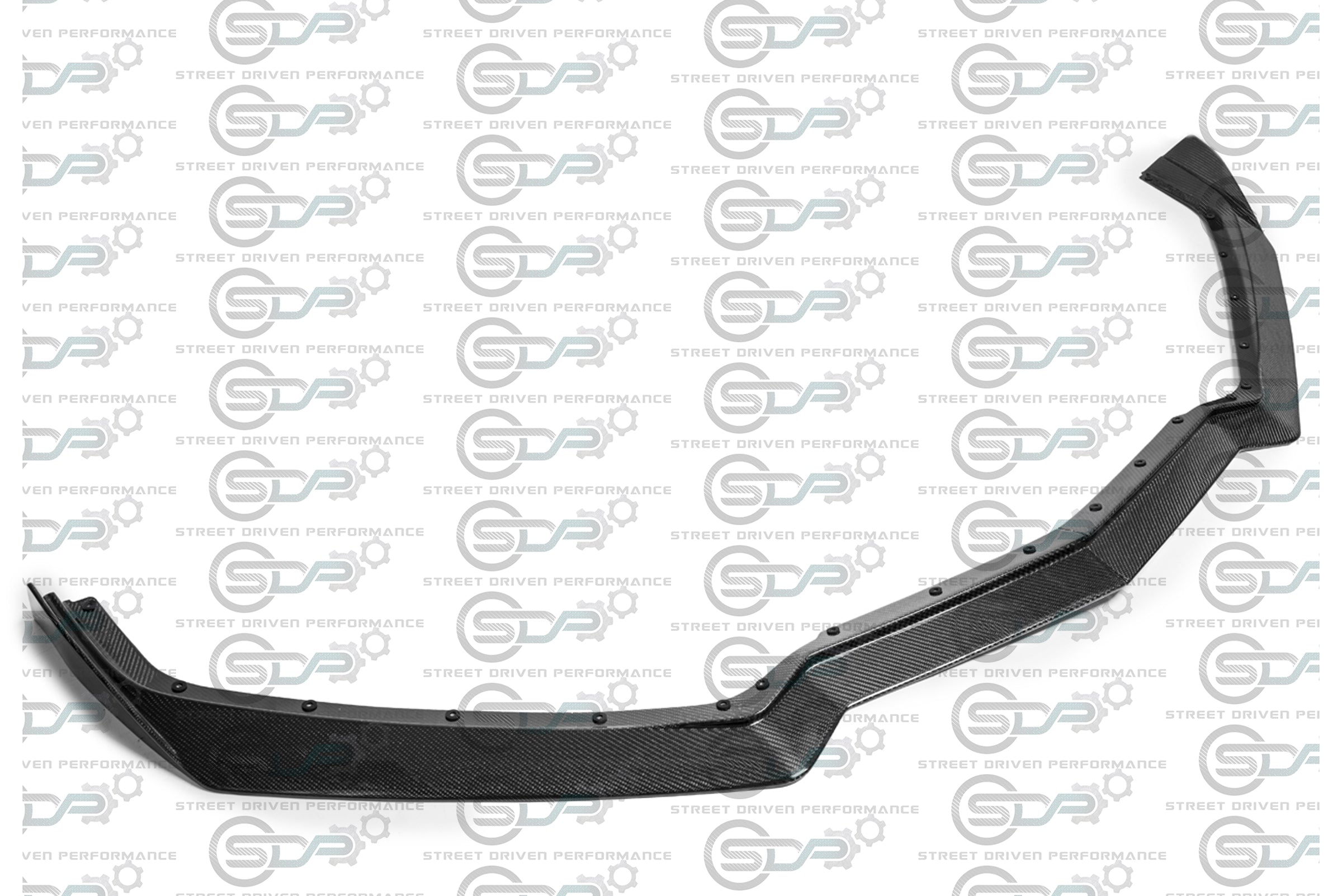 2020+ C8 Corvette Stingray & Z51 |"5VM Style" 2-Piece Splitter / Lip Ground Effects