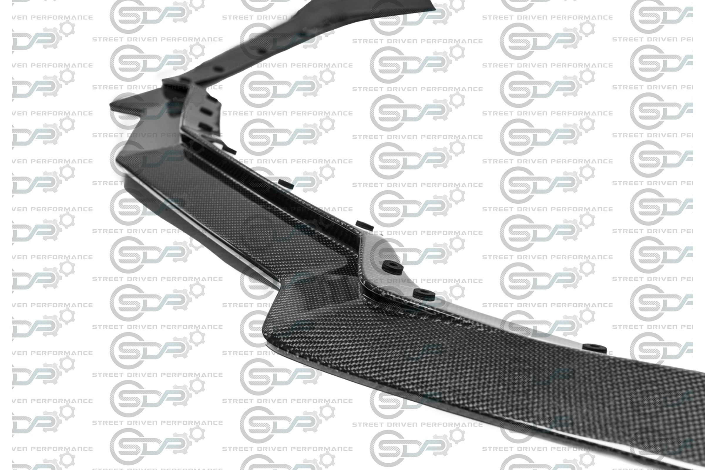 2020+ C8 Corvette Stingray & Z51 |"5VM Style" 2-Piece Splitter / Lip Ground Effects