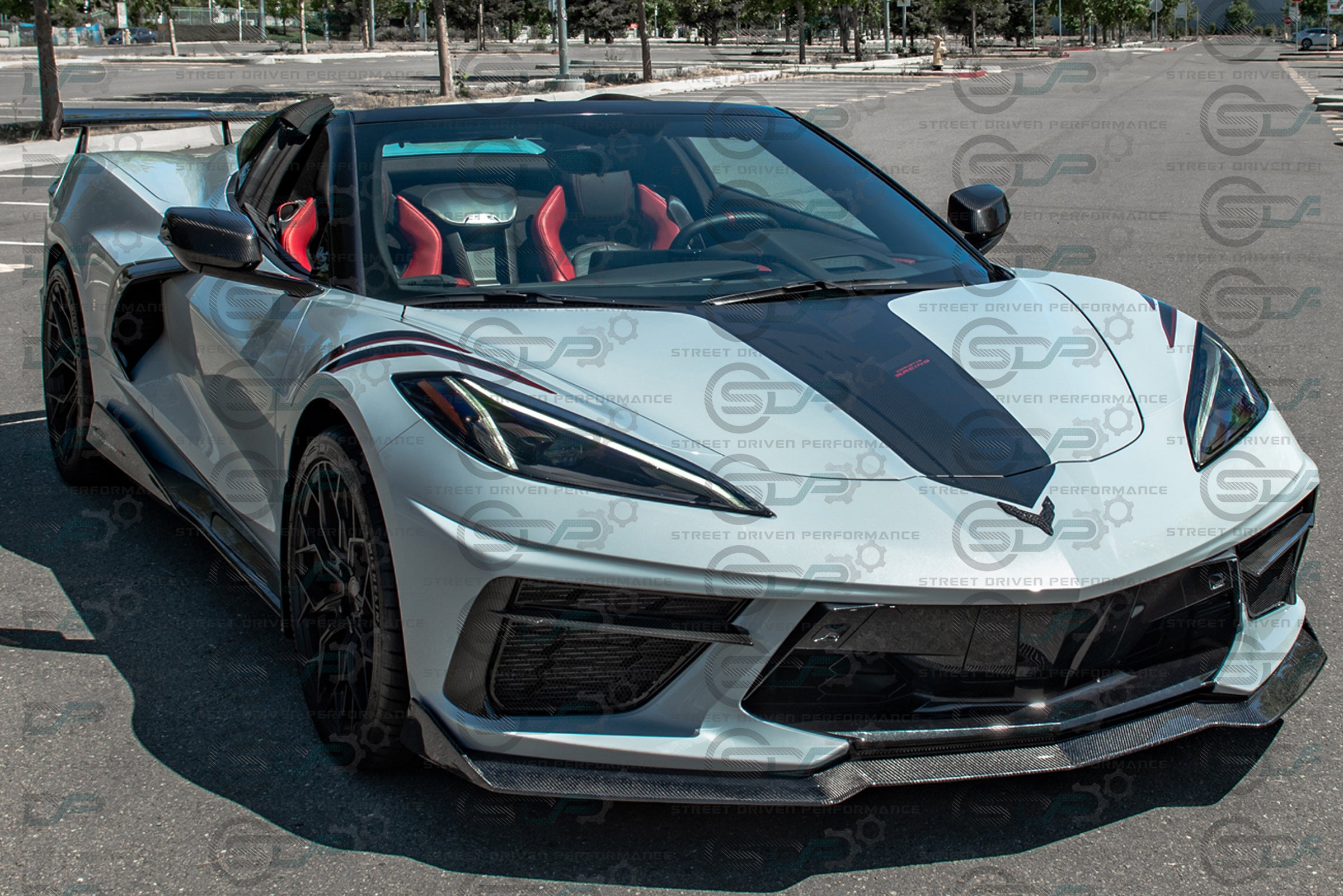 2020+ C8 Corvette | "5VM Style" Side Skirt Rocker Panel Ground Effects