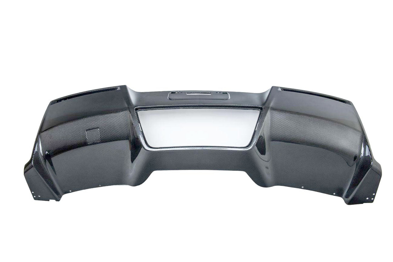 2014-2019 C7 Corvette - Carbon Fiber Rear Bumper Diffuser - Complete