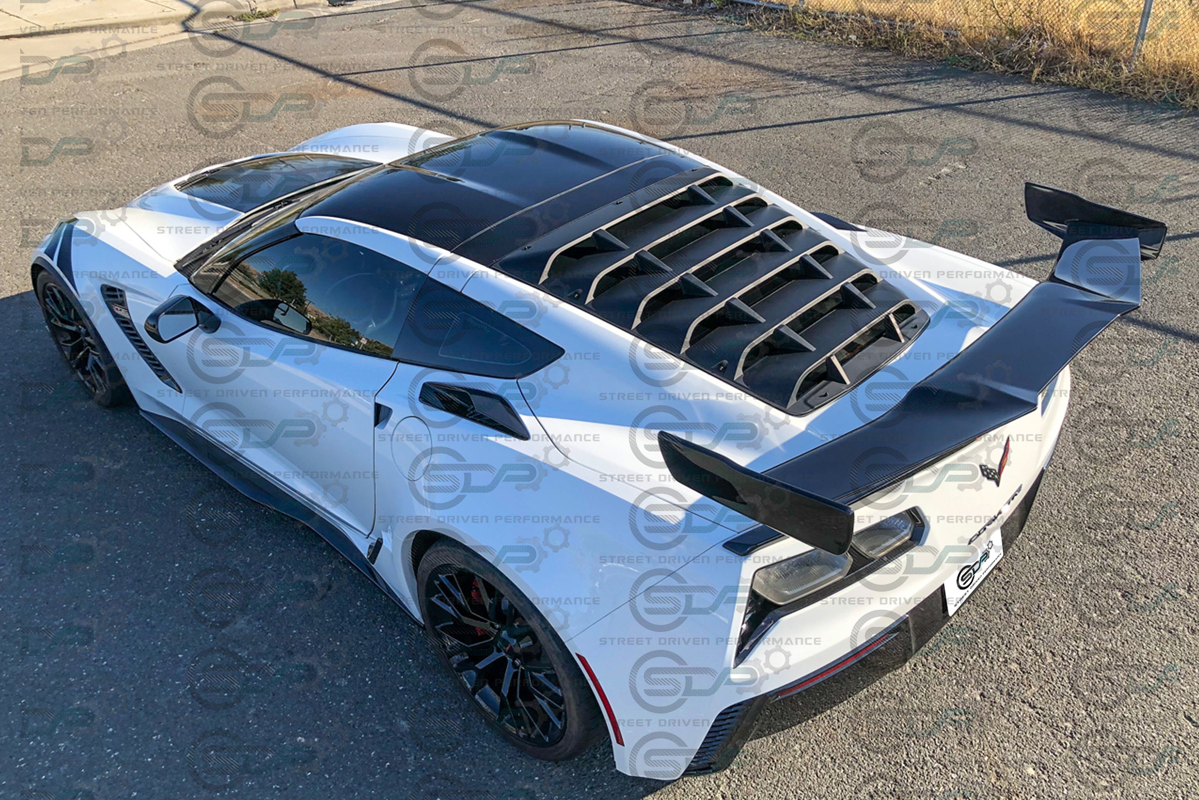 2014-2019 C7 Corvette - Rear Window Louver / Cover