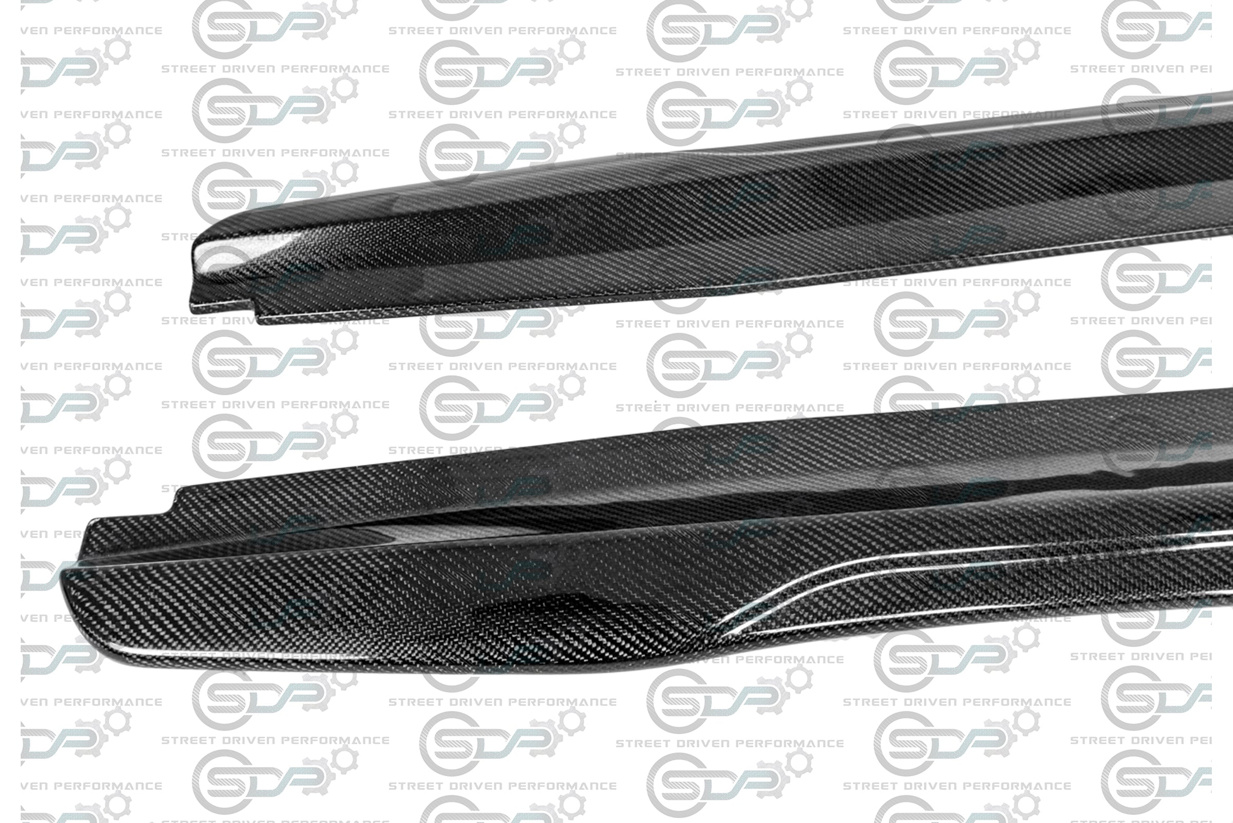 2016-2019 CADILLAC ATS-V CARBON FIBER SIDE SKIRTS ROCKER PANELS GROUND EFFECTS