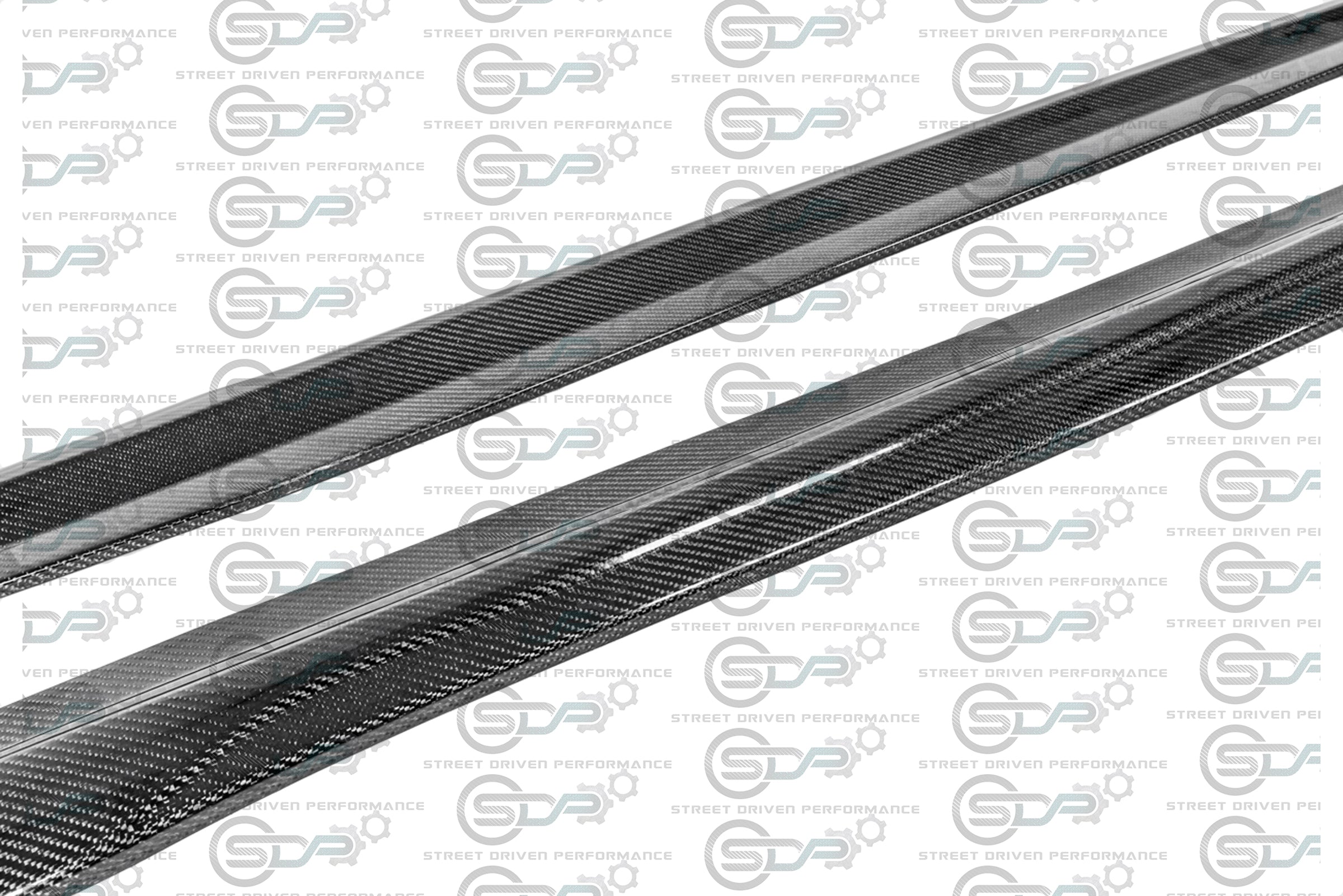 2016-2019 CADILLAC ATS-V CARBON FIBER SIDE SKIRTS ROCKER PANELS GROUND EFFECTS