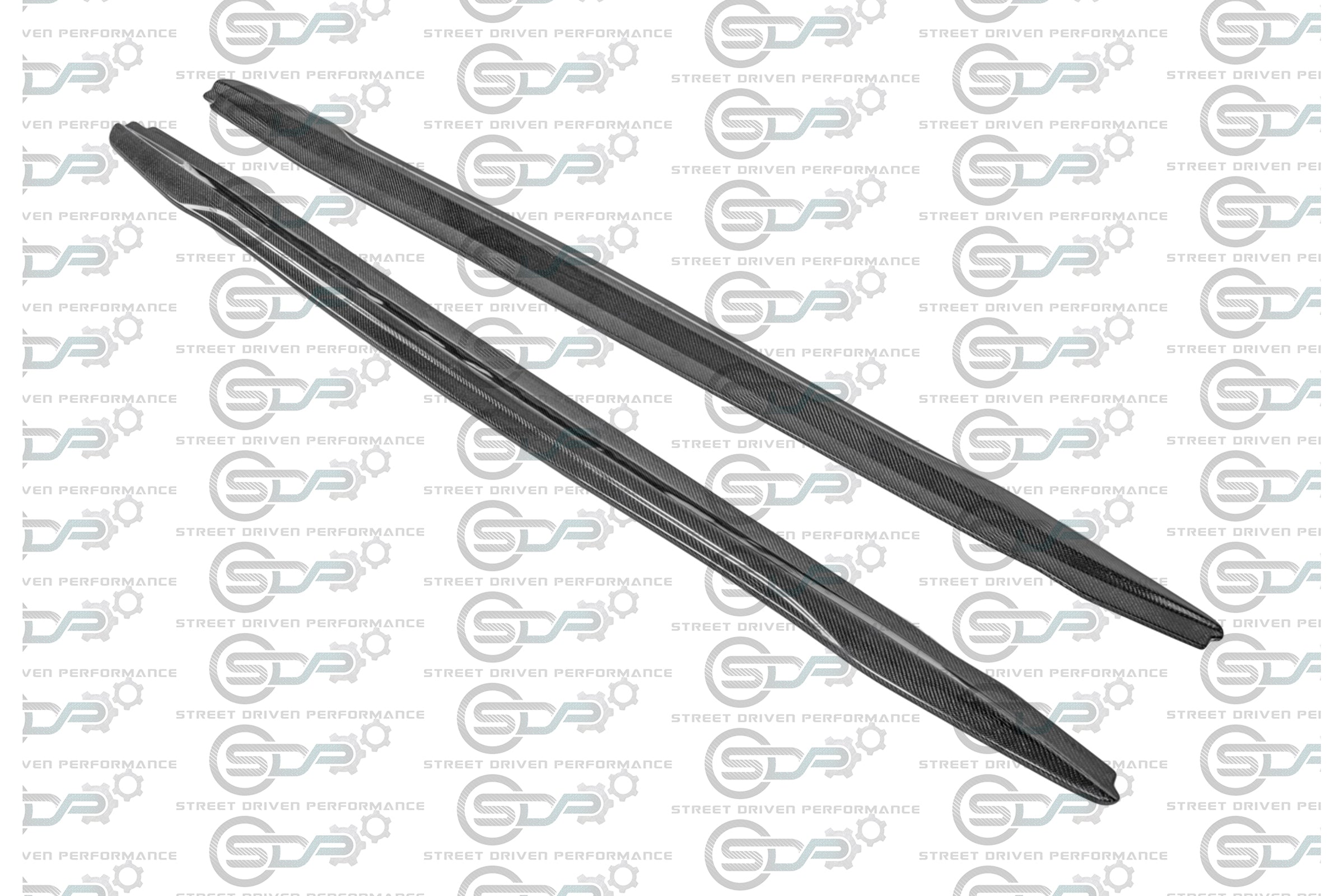 2016-2019 CADILLAC ATS-V CARBON FIBER SIDE SKIRTS ROCKER PANELS GROUND EFFECTS