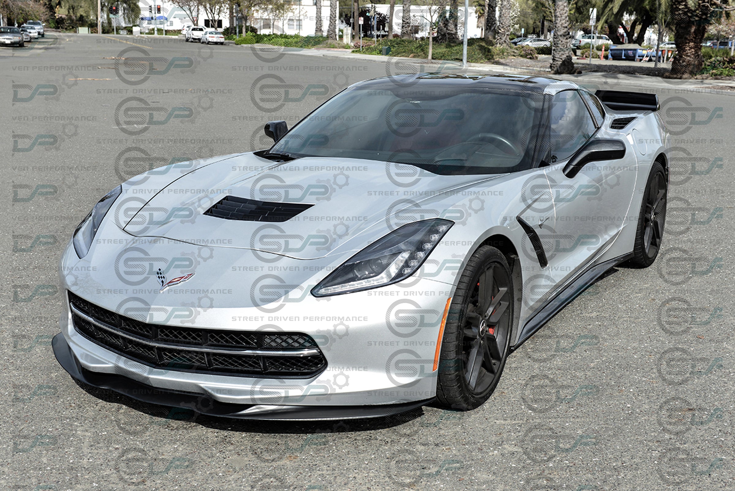 2014-2019 C7 Corvette - Z51 Aero Package - Front Lip Splitter / Ground Effects