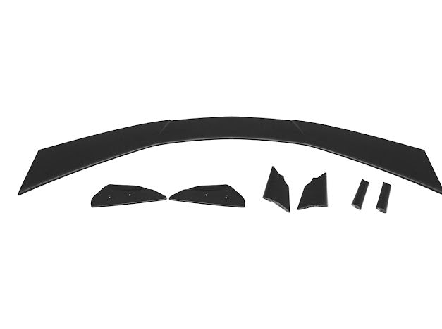 2020+ Corvette C8 NEXT SDP Matte Black Rear Trunk Lid High Wing Spoiler